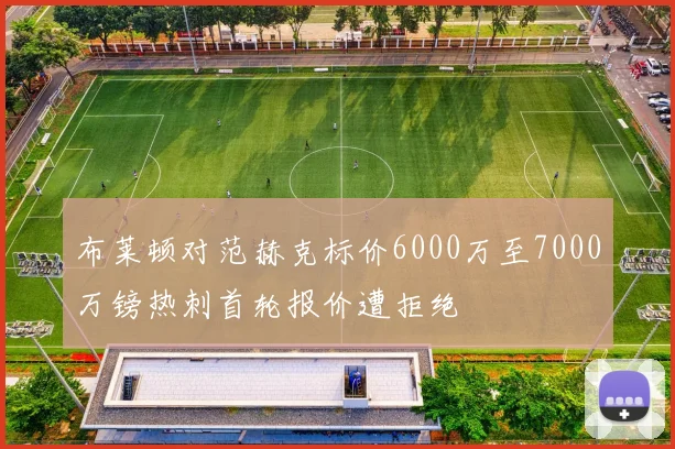 布莱顿对范赫克标价6000万至7000万镑热刺首轮报价遭拒绝
